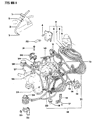 Diagram for Dodge Colt EGR Valve Gasket - MD088604