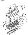Diagram for Chrysler LeBaron Cylinder Head - MD151982