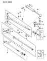 Diagram for Mopar Pitman Arm - 52005285