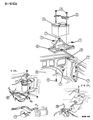 Diagram for 1994 Dodge Dakota Battery Cable - 56007291