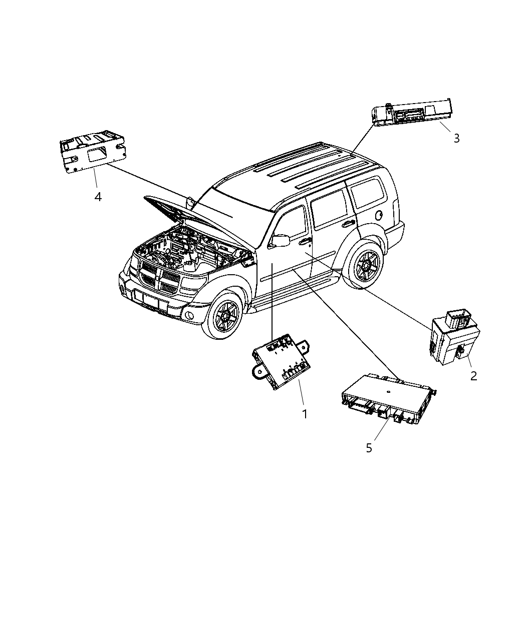 Mopar 5026861AA Module-Door