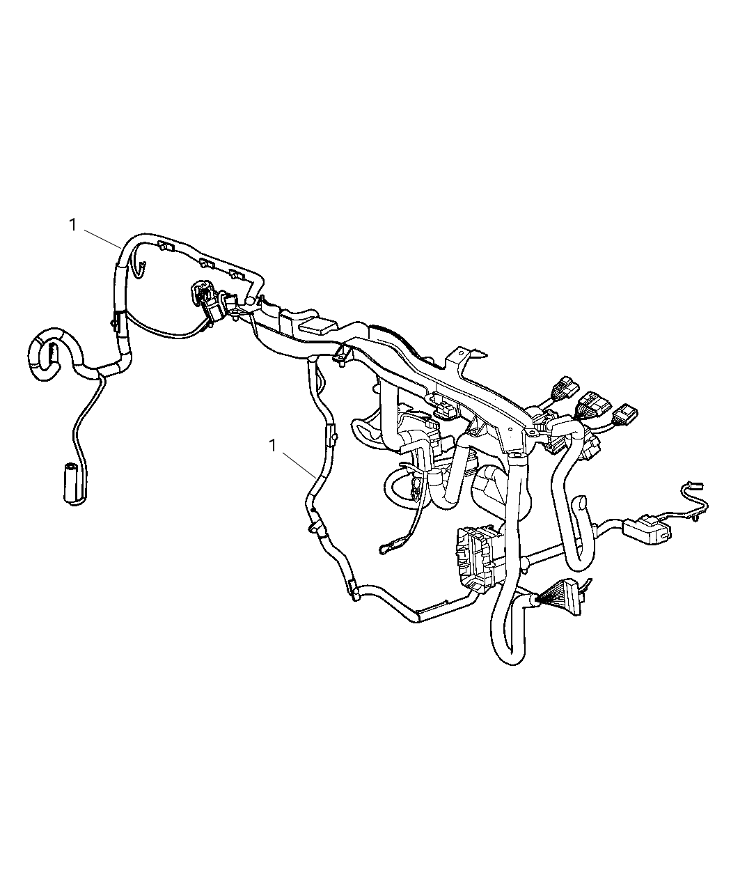 Mopar 4793561AE Wiring Instrument Panel