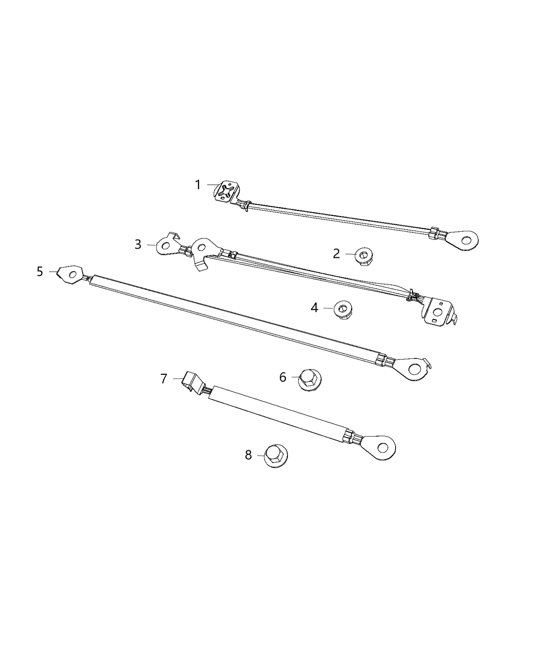 Mopar 68239599AC Strap-Ground