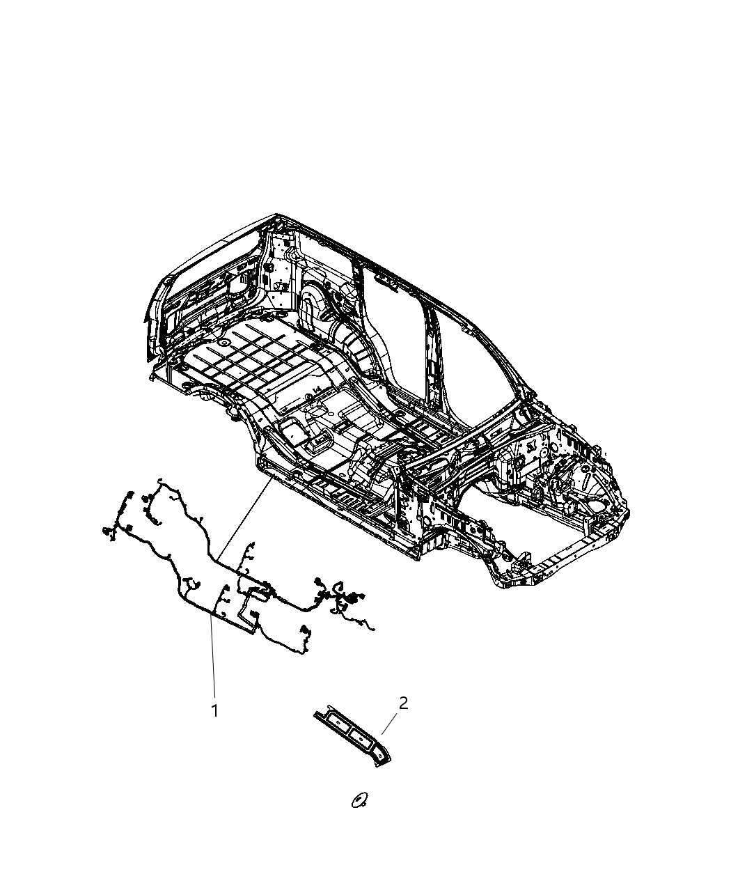 Mopar 68051066AB Wiring-Body