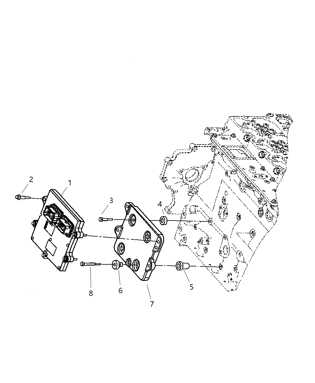 Mopar R5135591AA Module Engine Controller