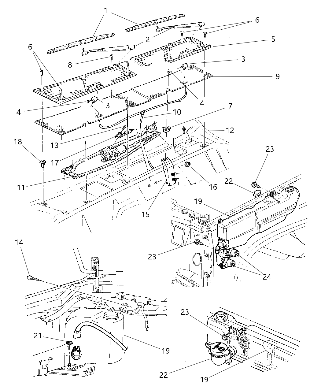 Mopar 55155041AC Hose-Windshield Washer