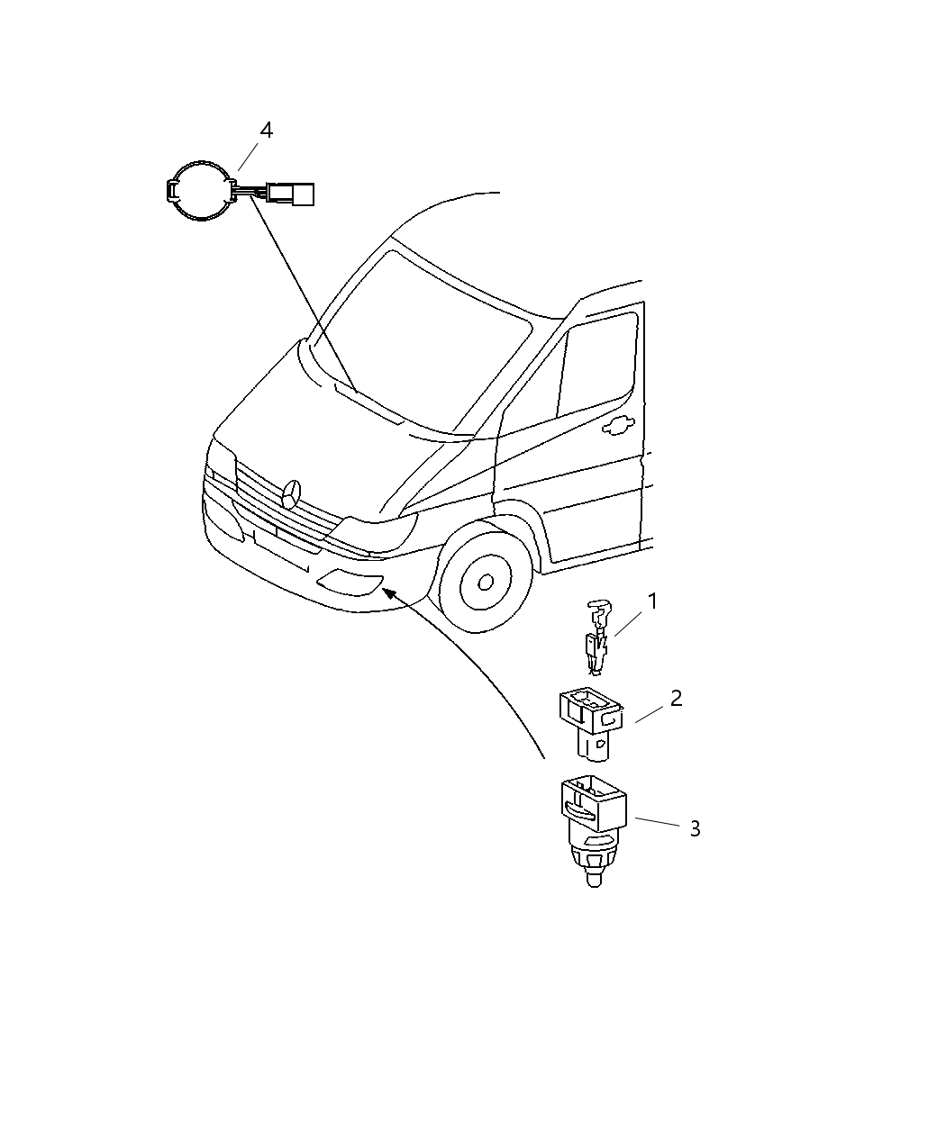 Mopar 5124421AA Sensor-Rain