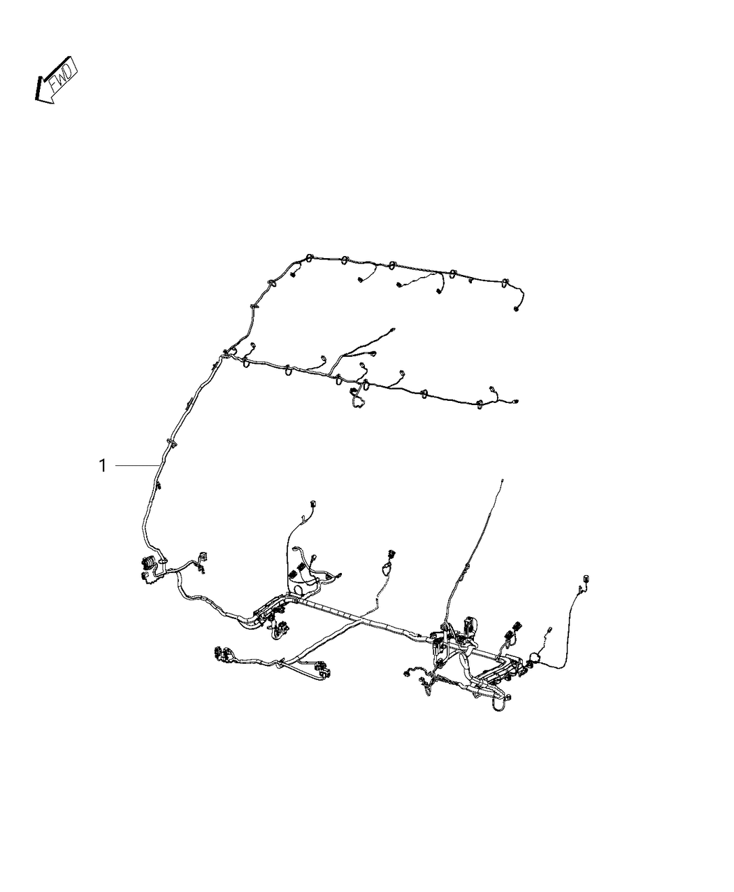 Mopar 68213030AA Wiring-Body