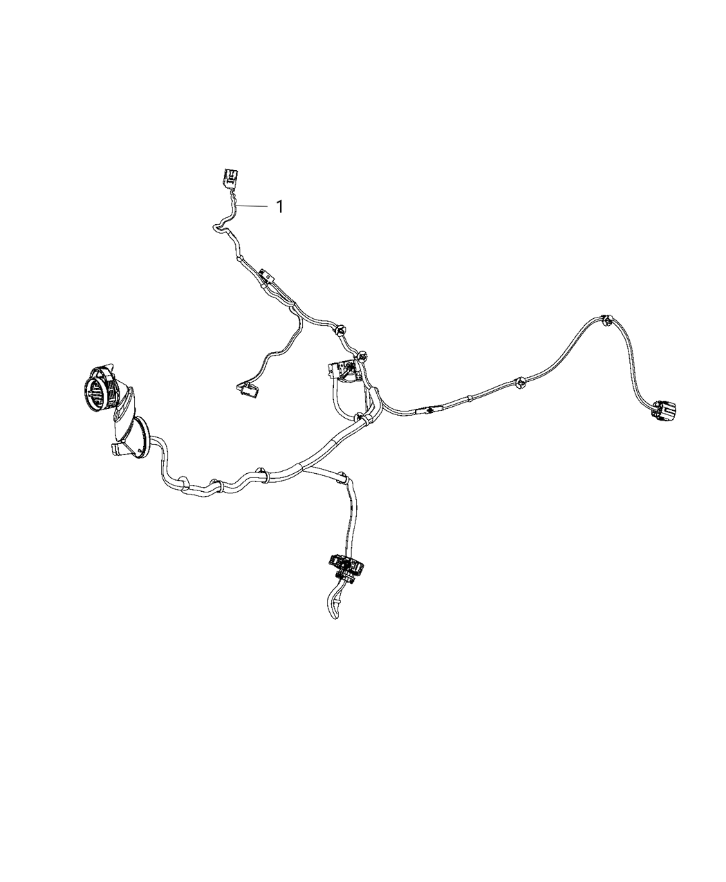 Mopar 68265939AA Wiring-Front Door