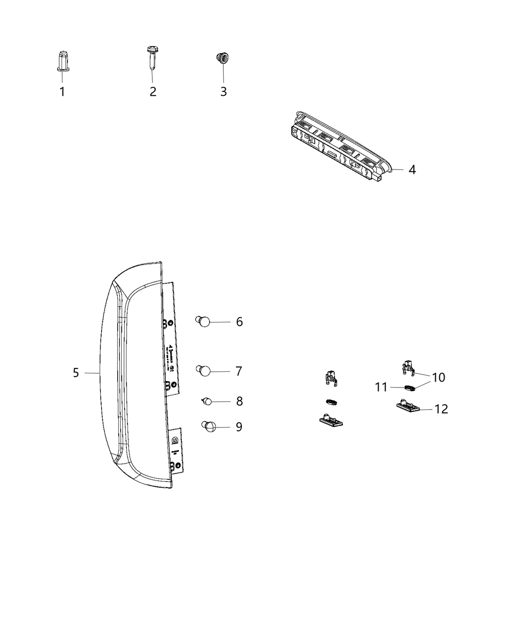 Mopar 68365755AA Rivet