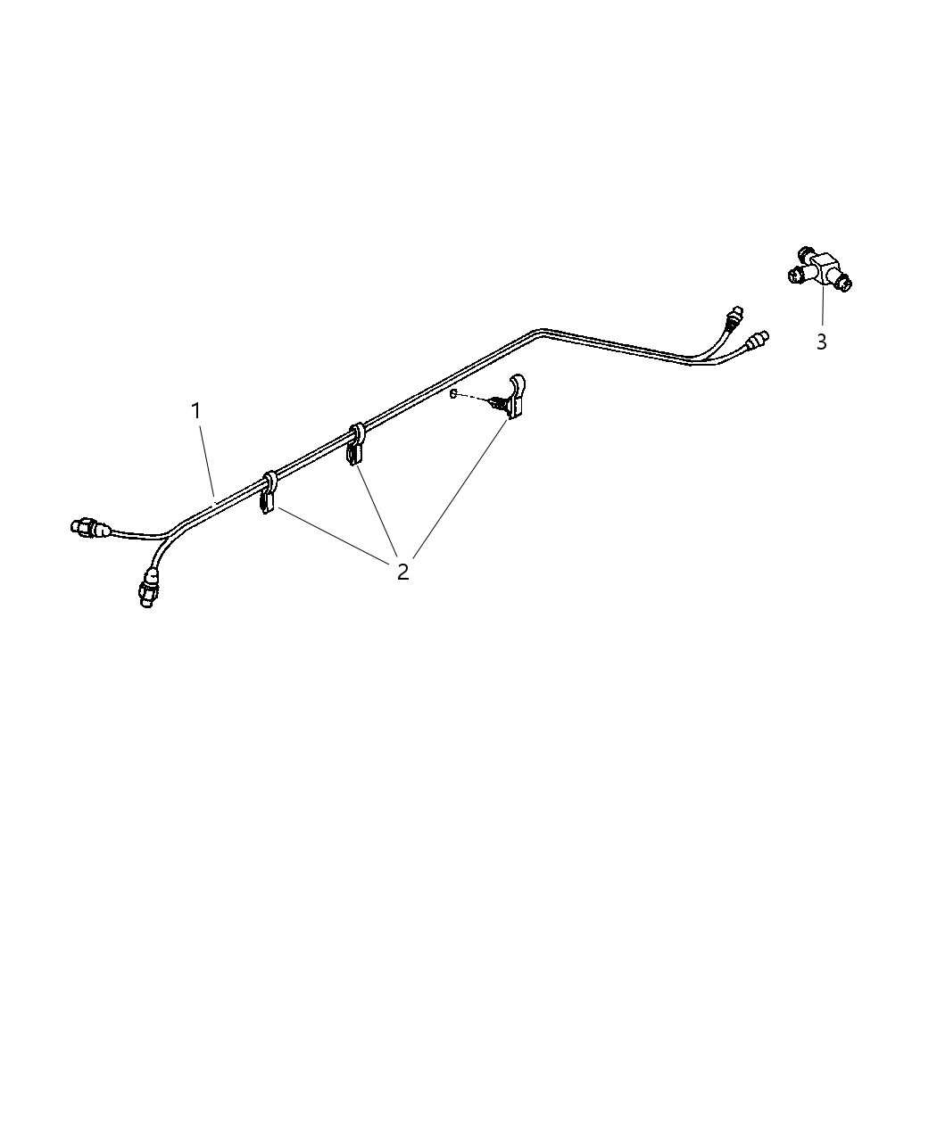 Mopar 52128124AC Hose-Fuel Line