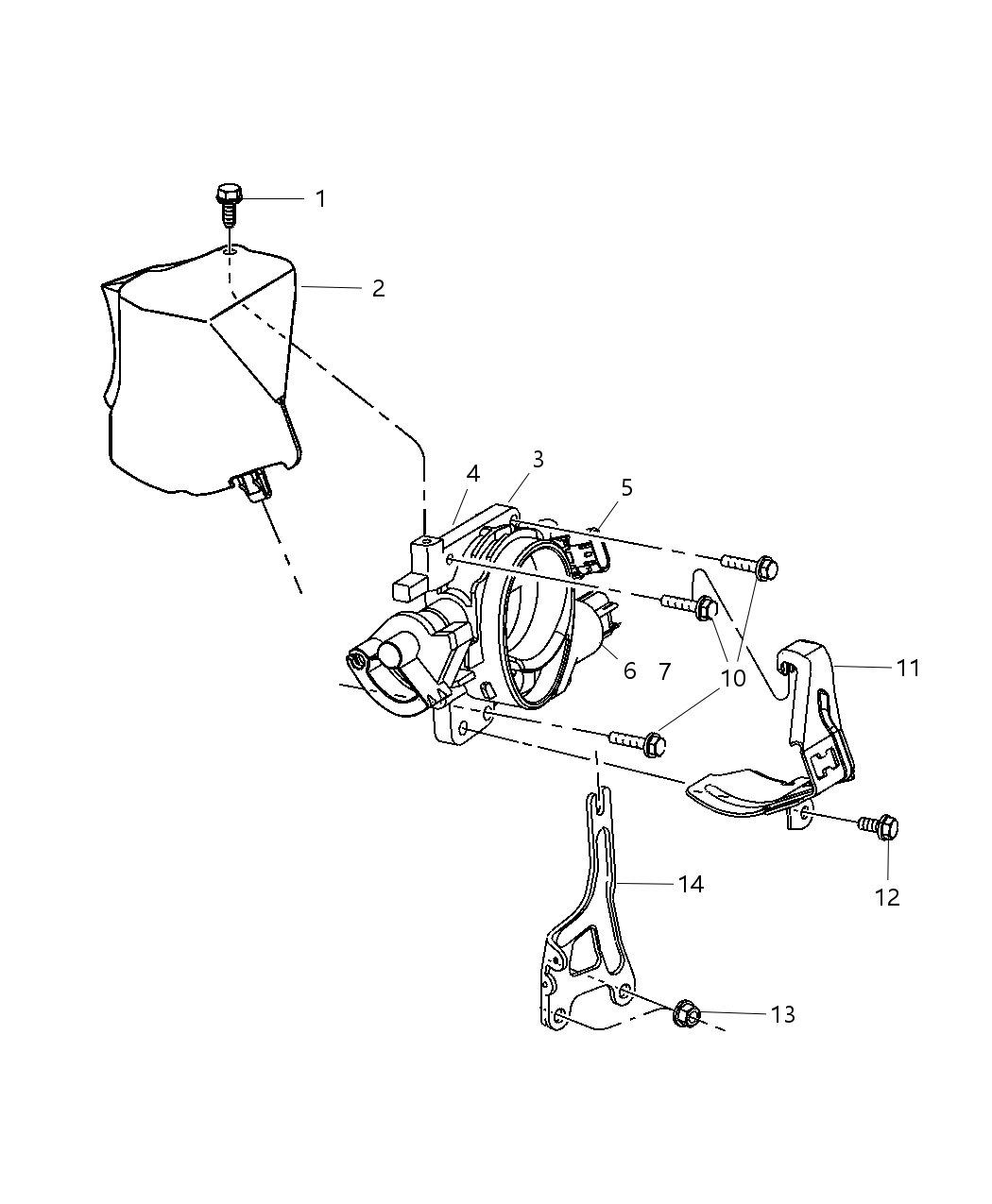 Mopar 5103147AA Throttle Body