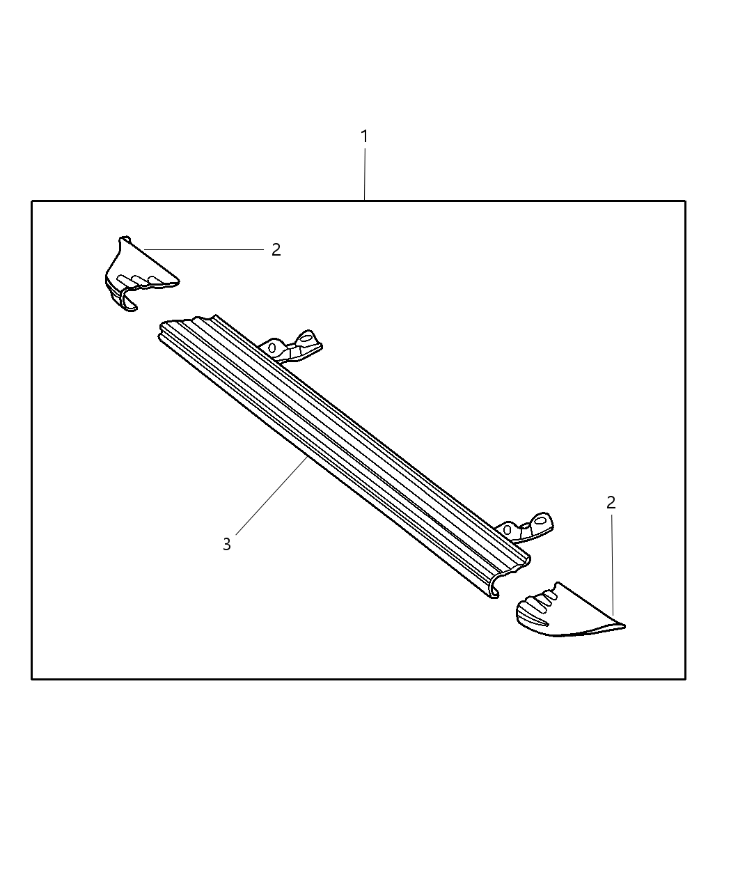 Mopar 5143218AA Board Kit-Right Side