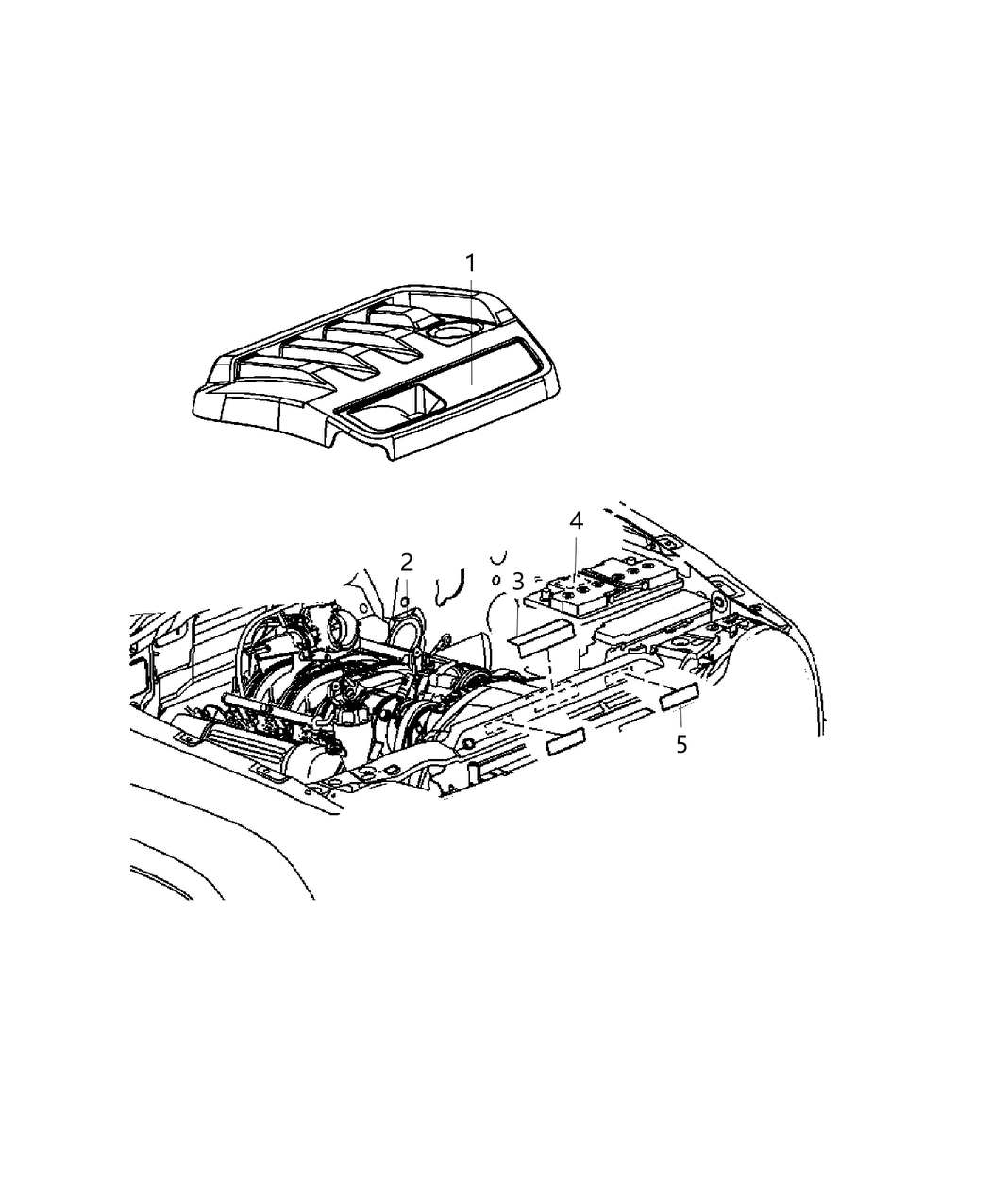 Mopar 56029787AA Label-Battery Warning