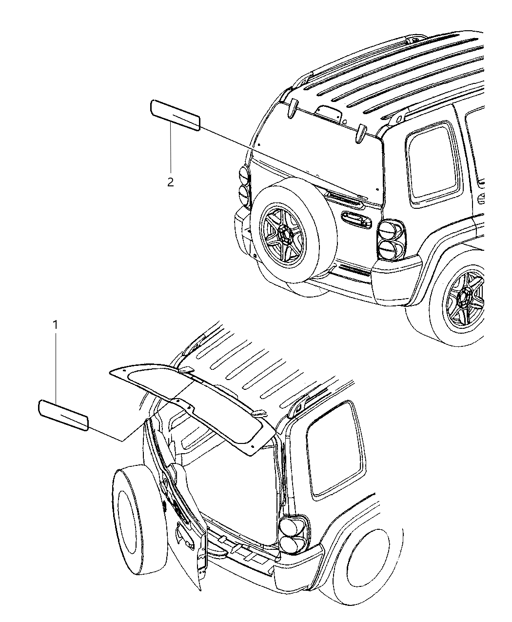 Mopar 55352891AA Label-Warning