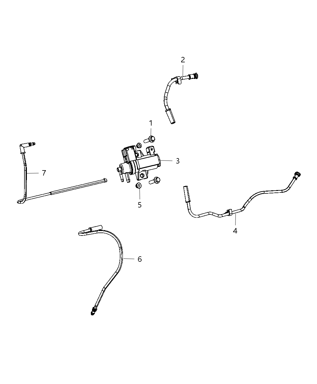 Mopar 4627284AC Hose