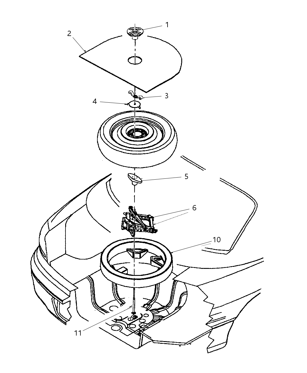 Mopar 4772483AB Wrench Wheel Lug Nut