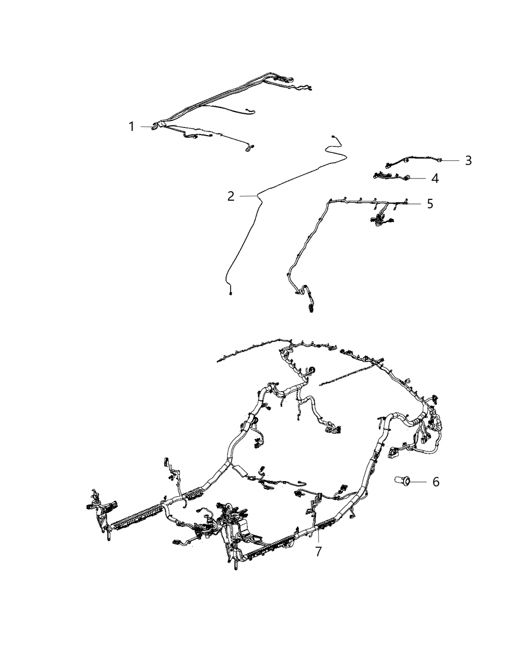 Mopar 68190531AD Wiring-Body