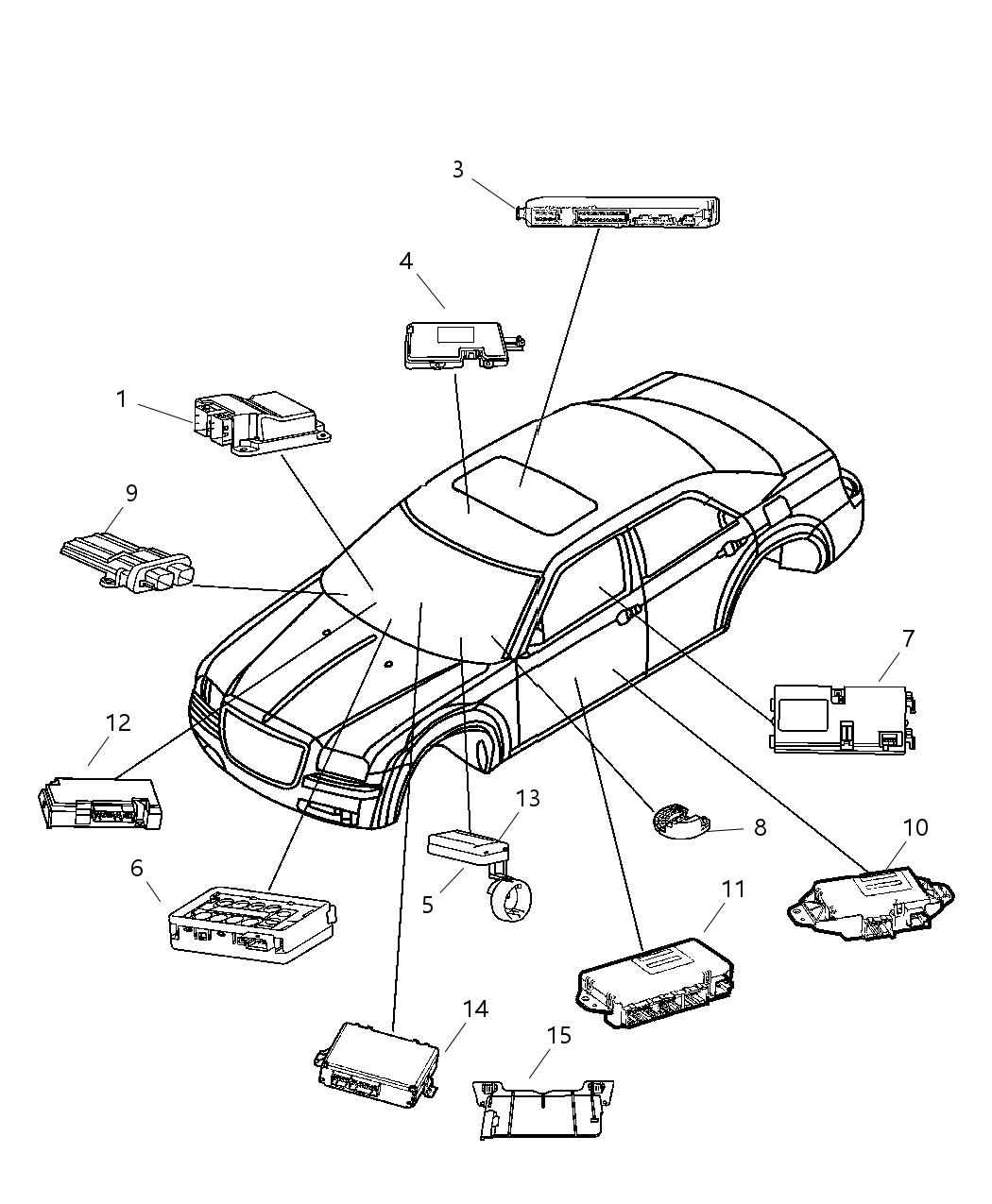 Mopar 5026329AC Receiver-KEYLESS Entry