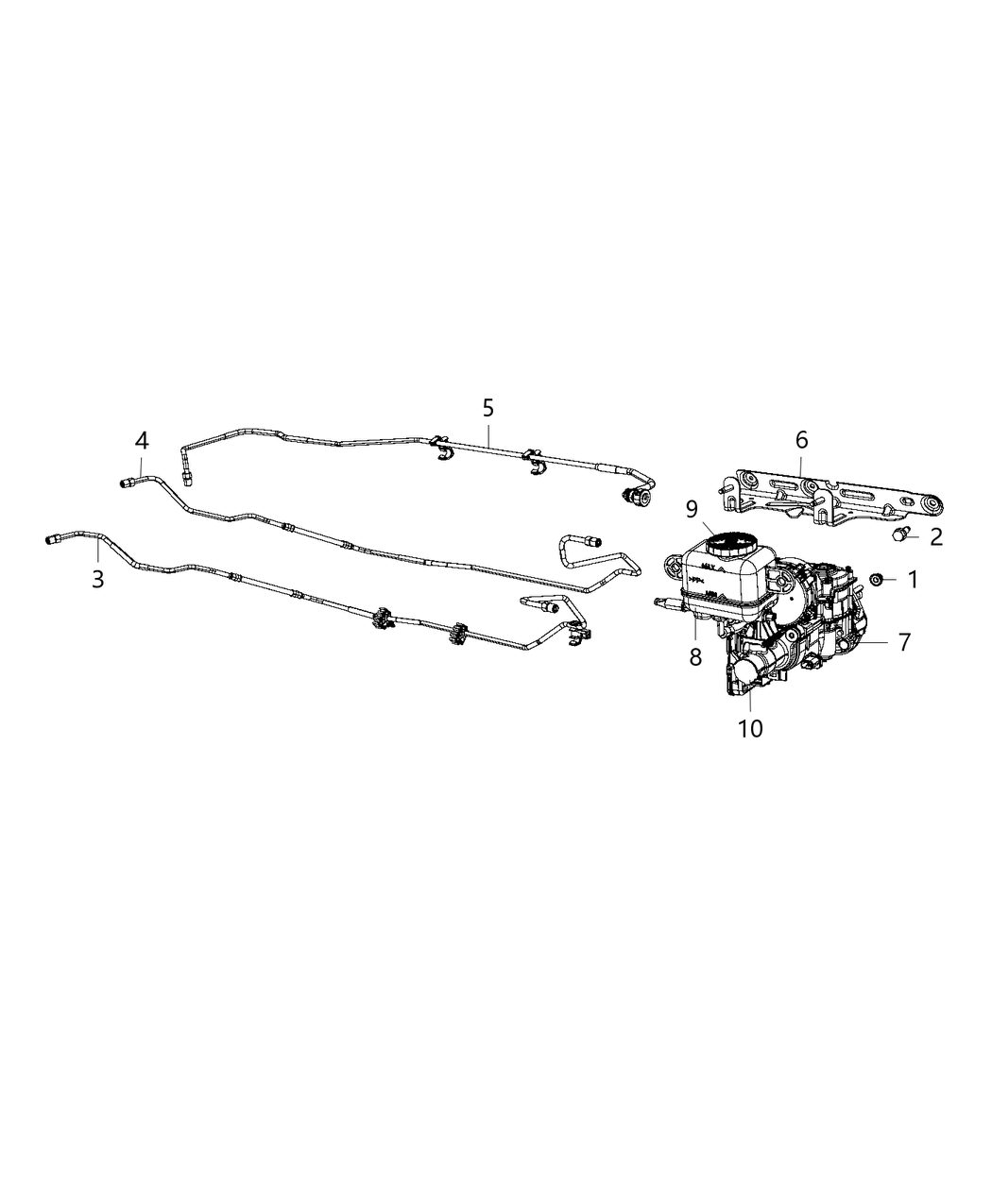 Mopar 68239355AA Tube-Brake