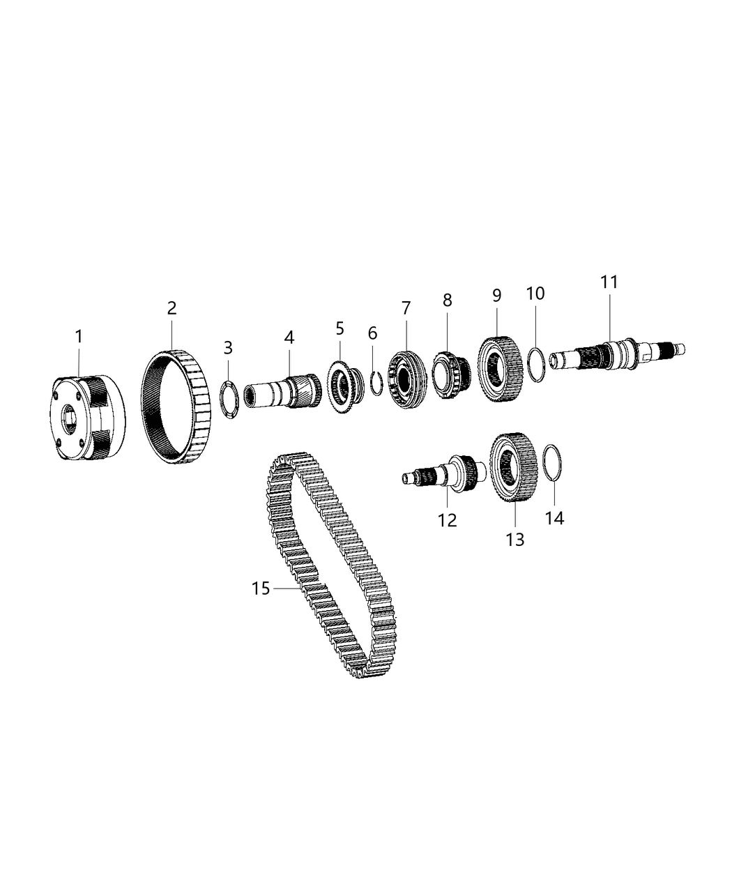 Mopar 68384509AA Planetary-Transfer Case