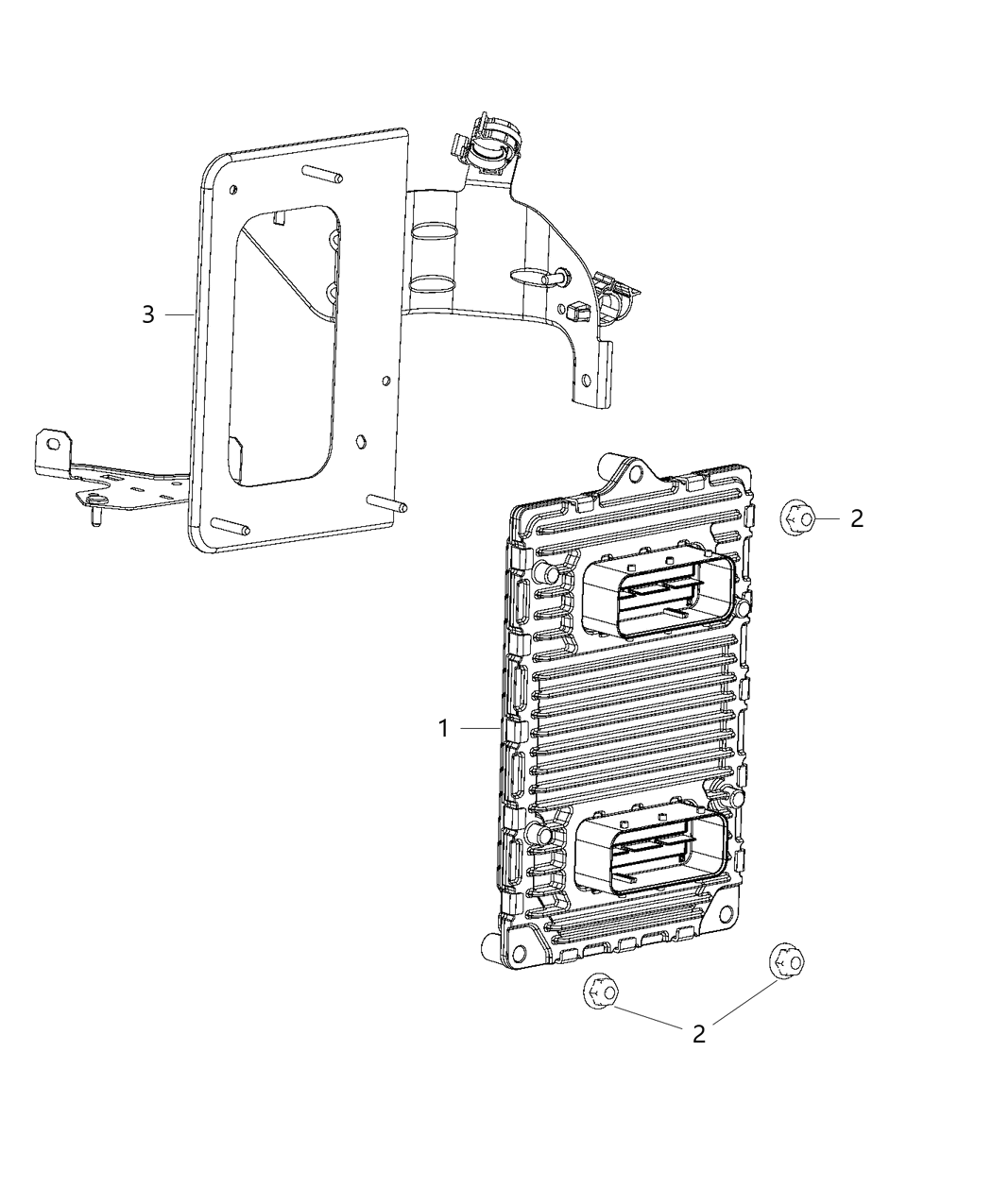 Mopar 6107039AA Screw-Pan Head