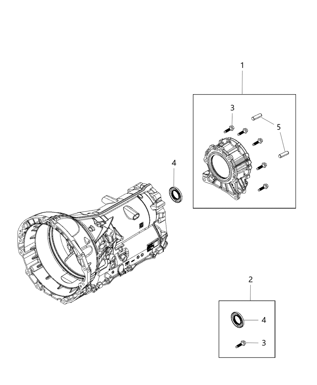 Mopar 68240989AB Adapter-Transmission