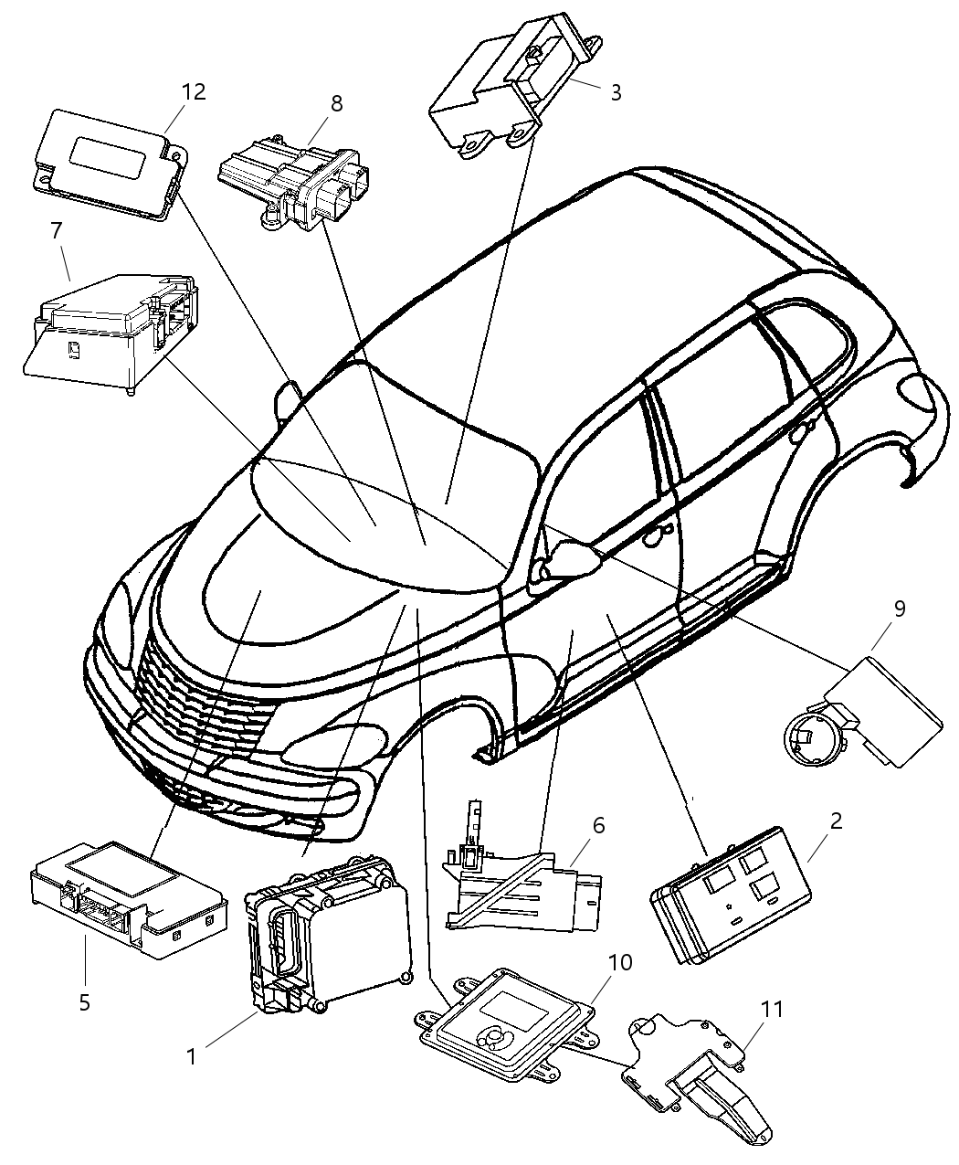 Mopar 4692041AD Module-Gateway