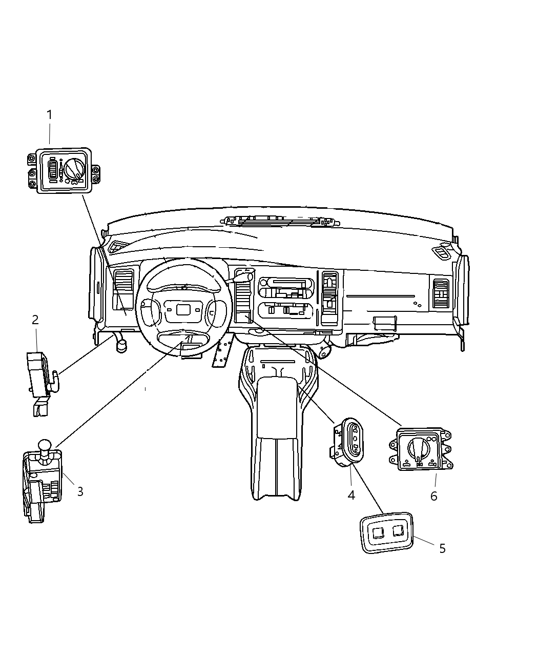 Mopar 1HP44DX9AB Bezel-Instrument Panel