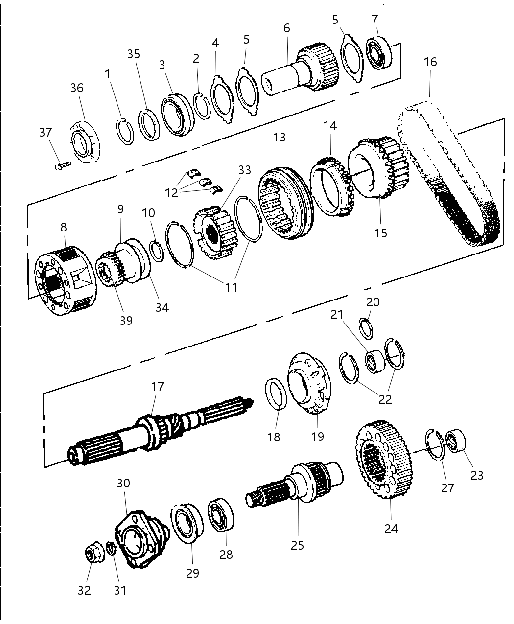 Mopar 4897963AA Gear Input