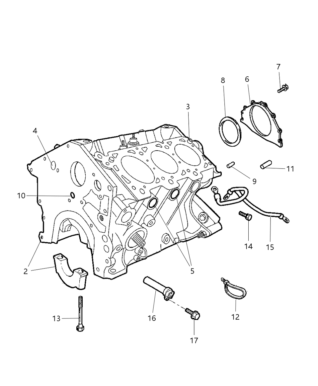 Mopar RCR10571 Engine-Long Block