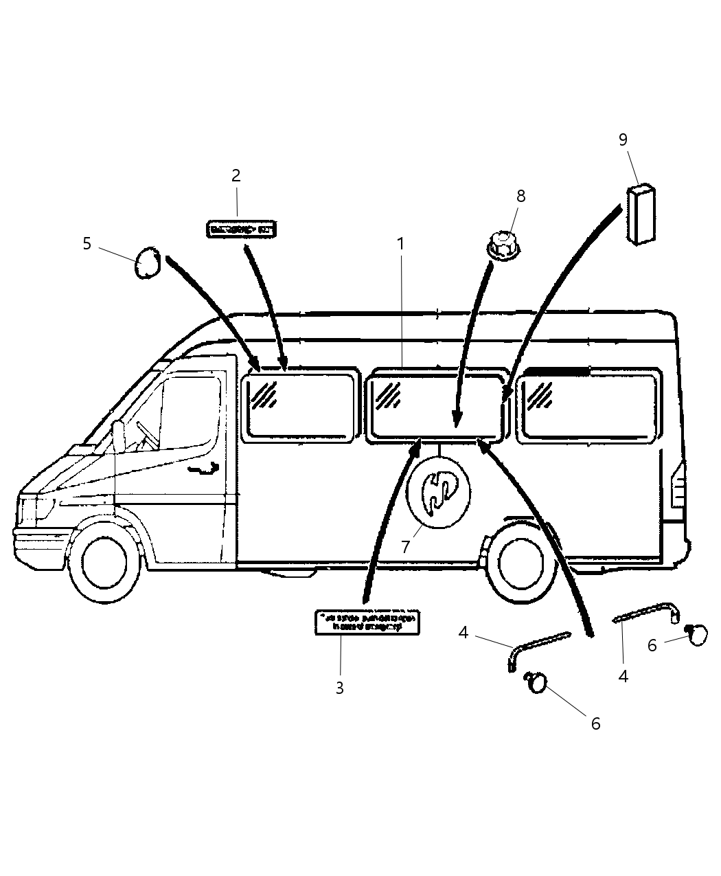 Mopar 68048600AA Label