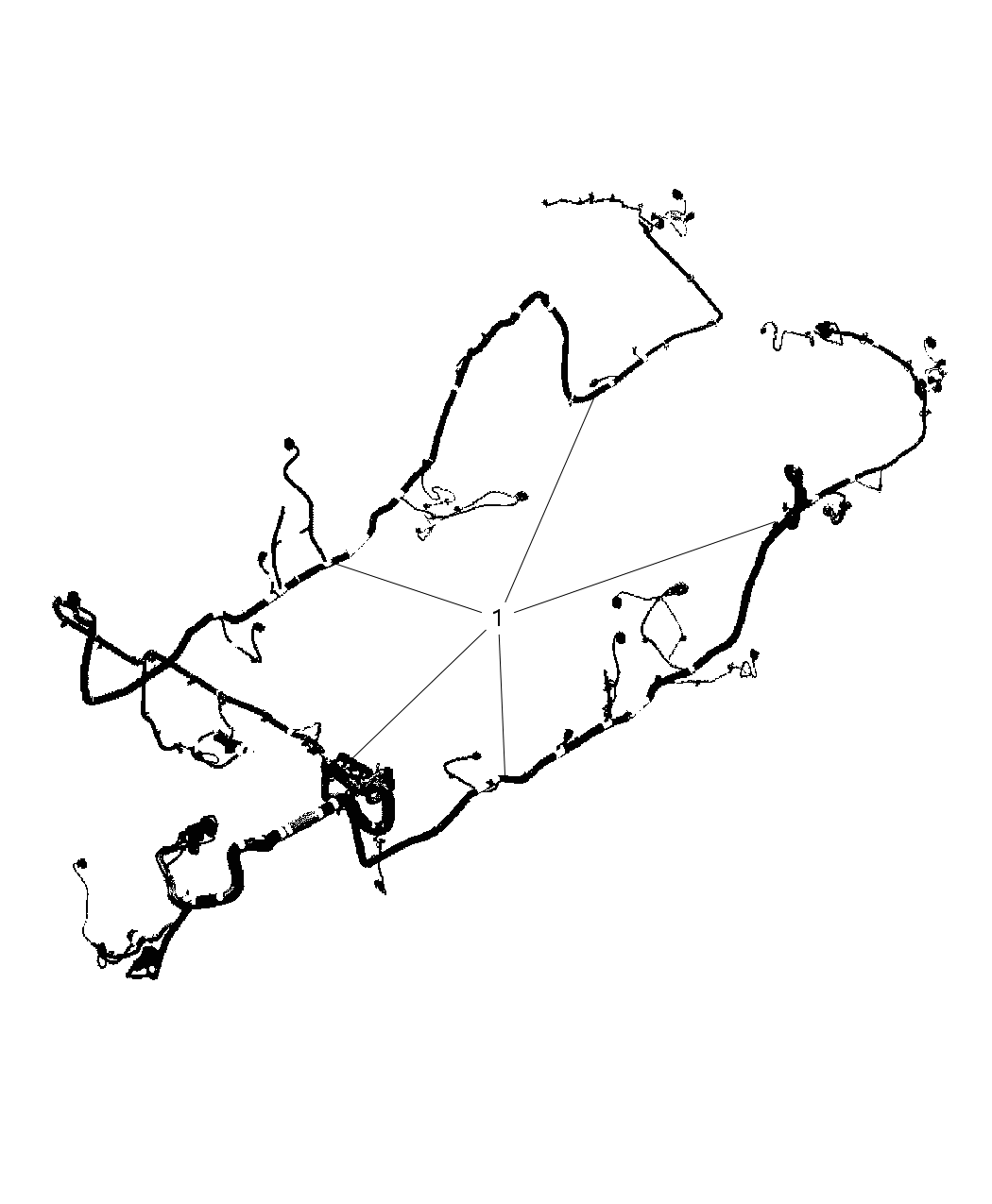 Mopar 4795886AF Wiring-Unified Body