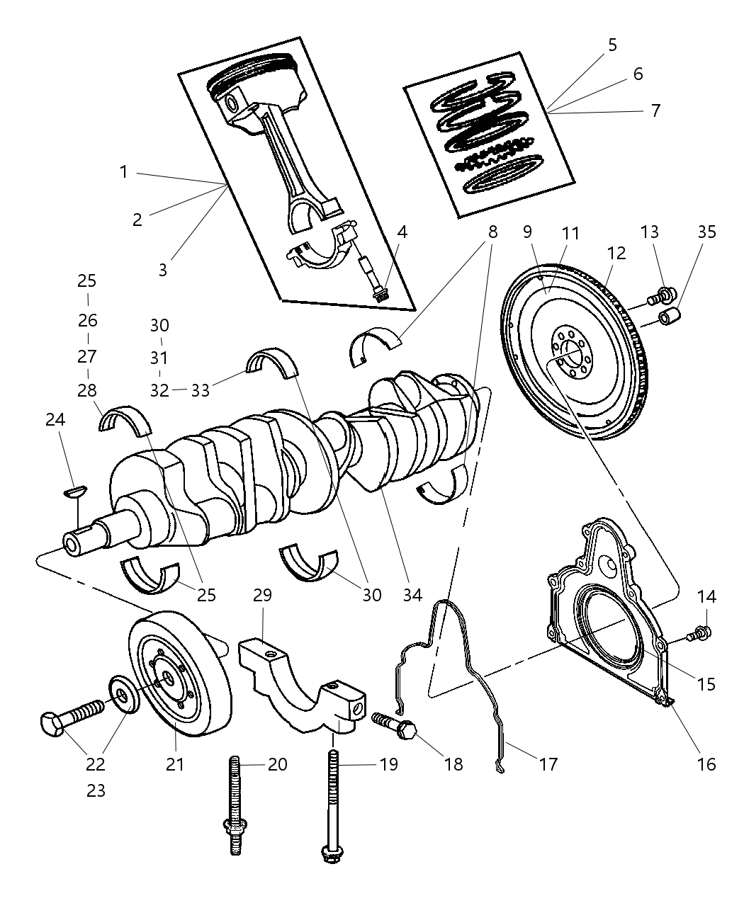 Mopar 5037544AA FLEXPLATE-Torque Converter Drive