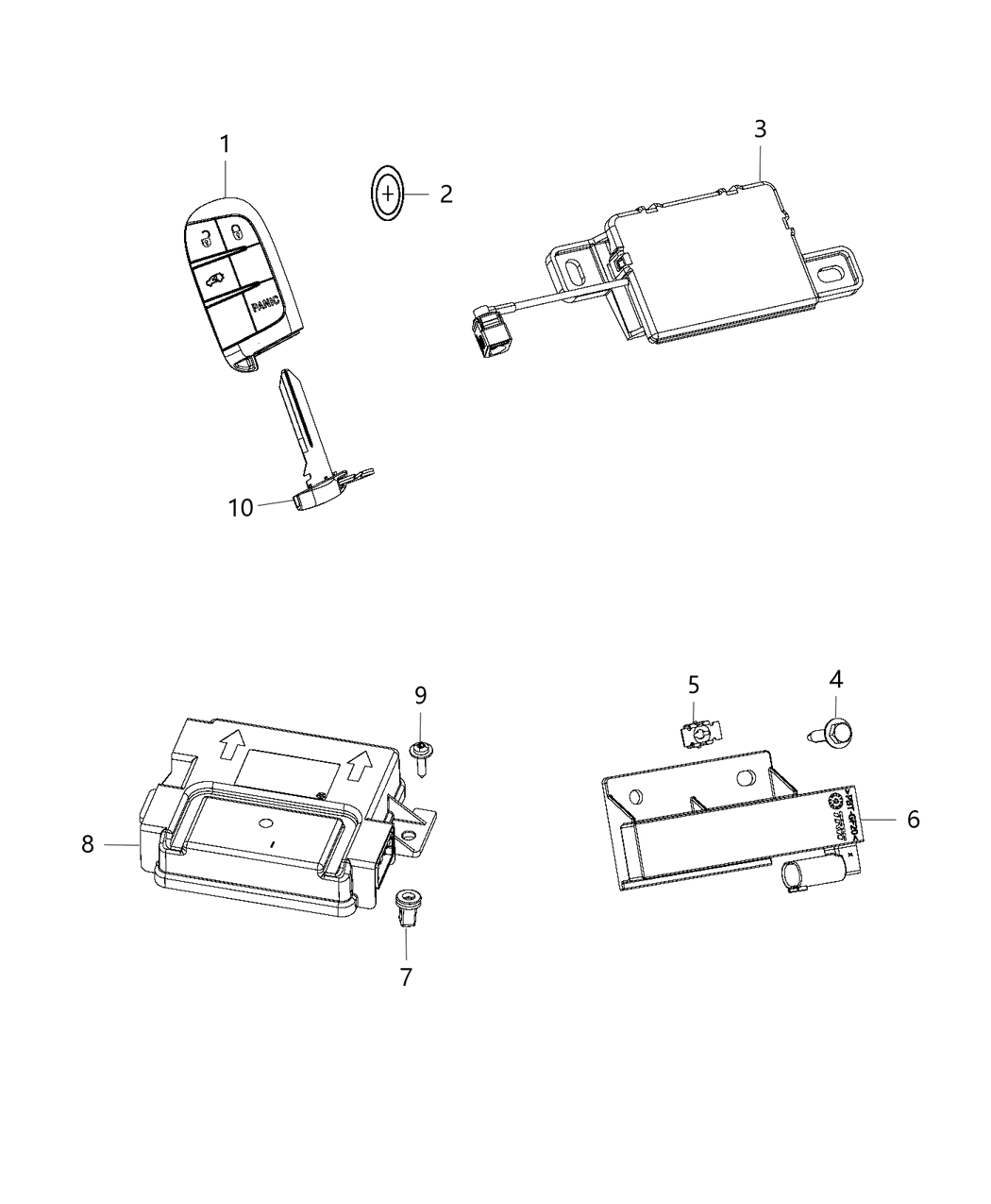 Mopar 6106025AA Nut