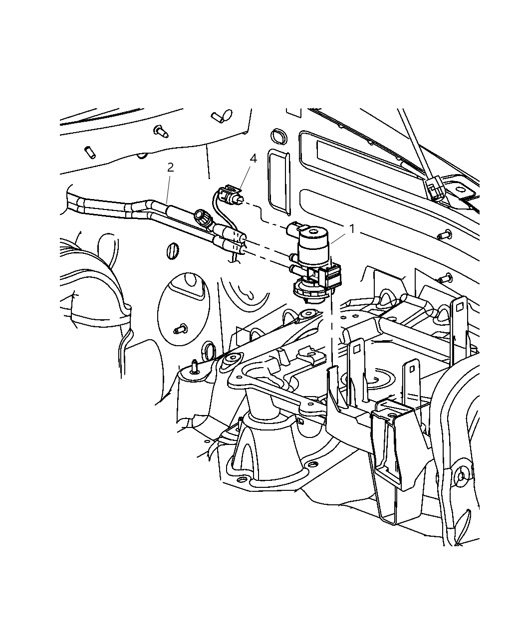 Mopar 53013363AC Tube-Vacuum