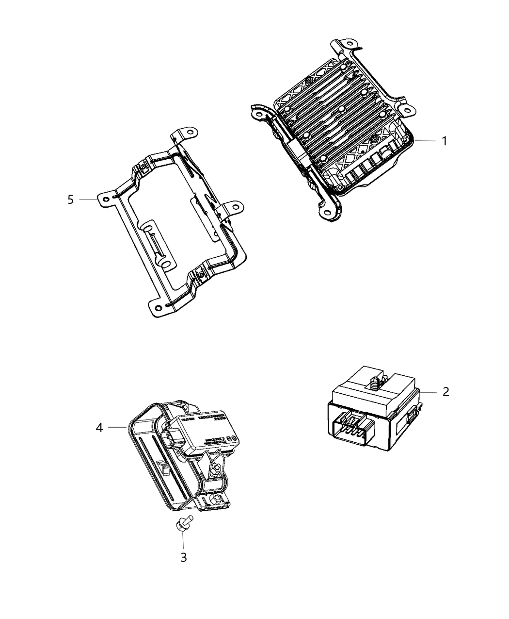 Mopar 68214825AC Module-Tire Pressure Monitoring