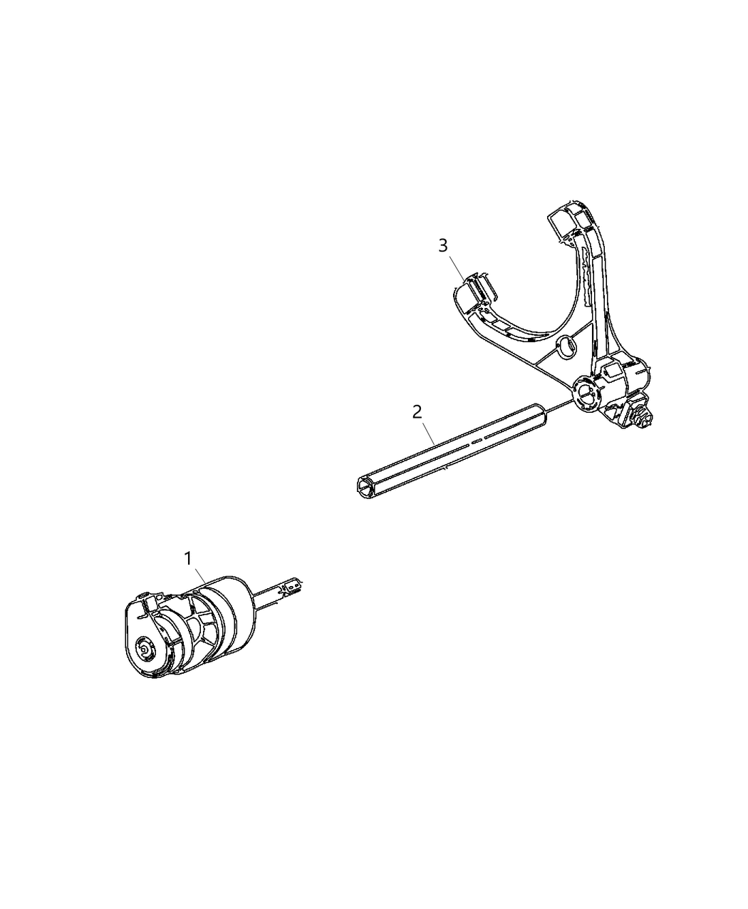 Mopar 68145992AA Fork-Mode