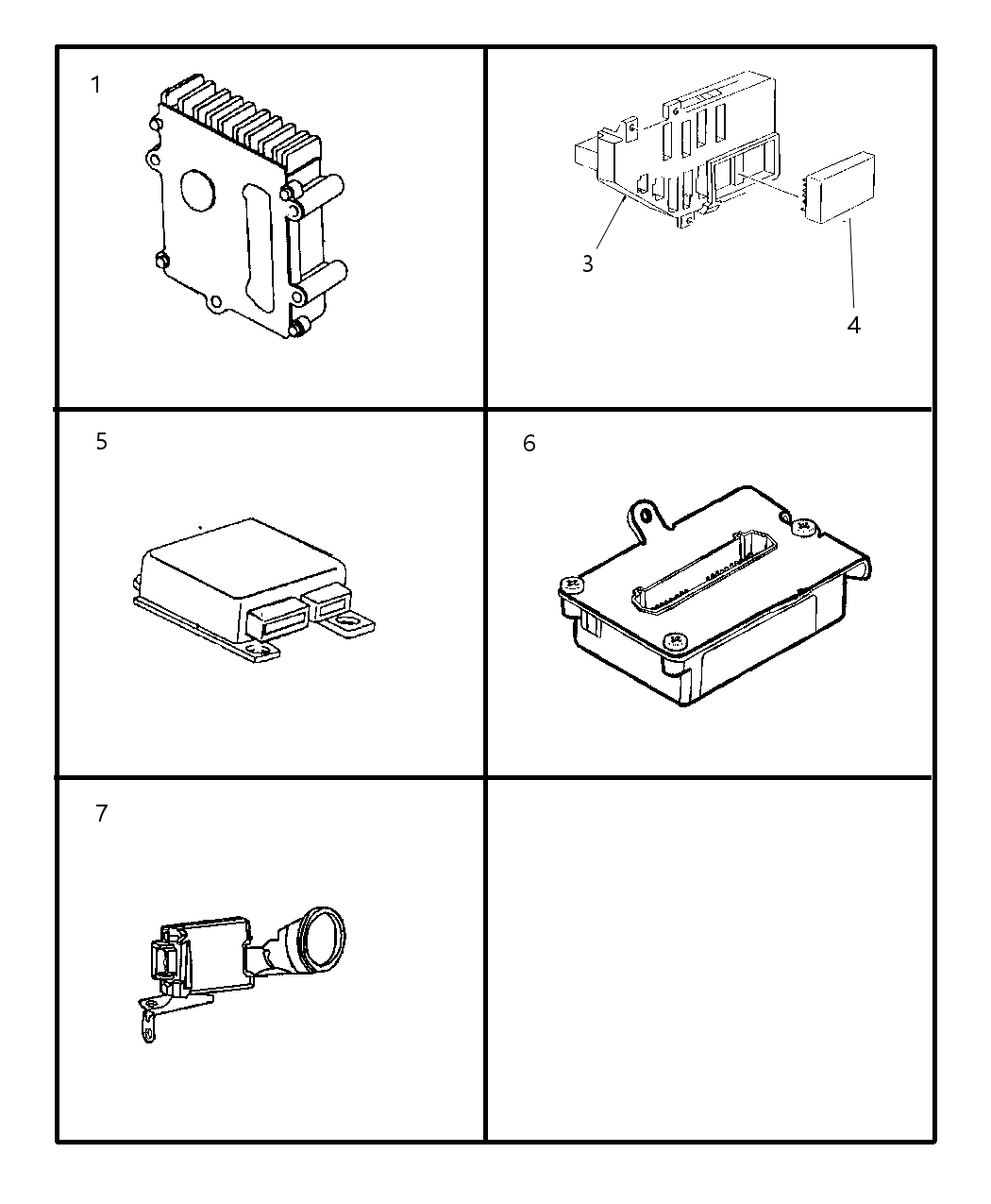 Mopar 4606217AC Module-Multifunction