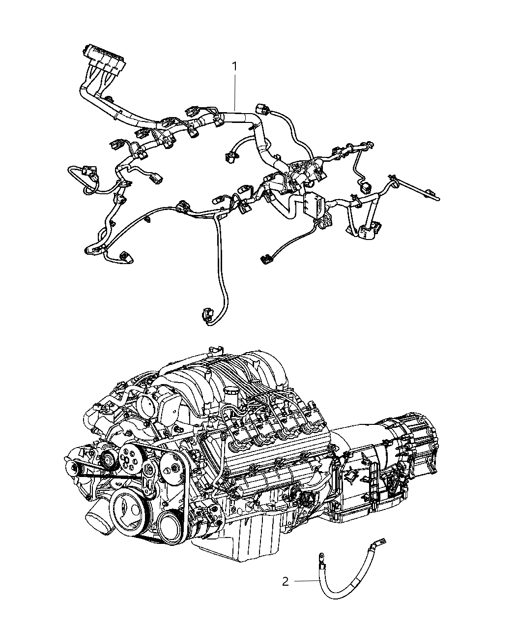 Mopar 68086986AC Wiring-INJECTOR