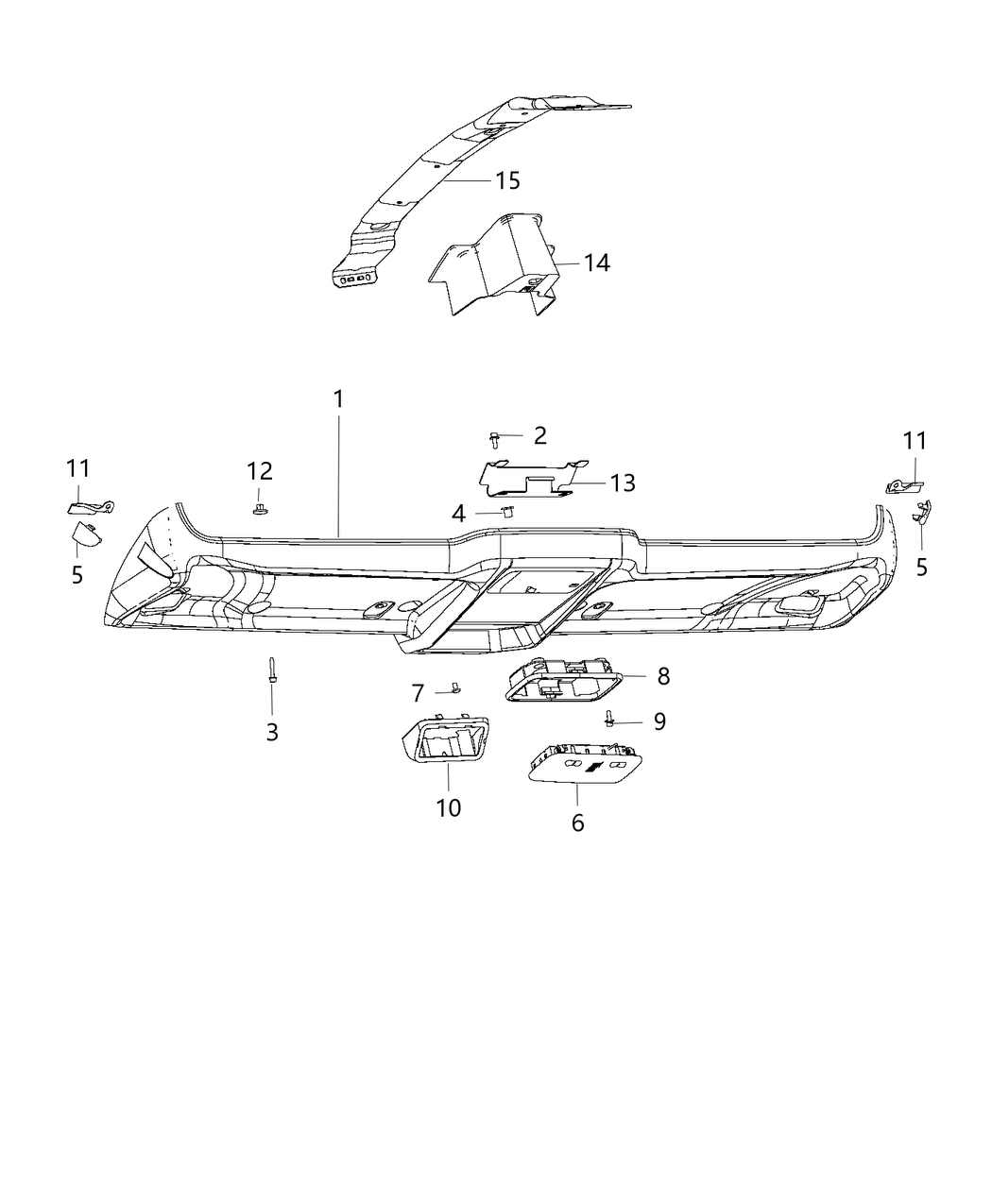 Mopar 68230502AA Foam-Air Block