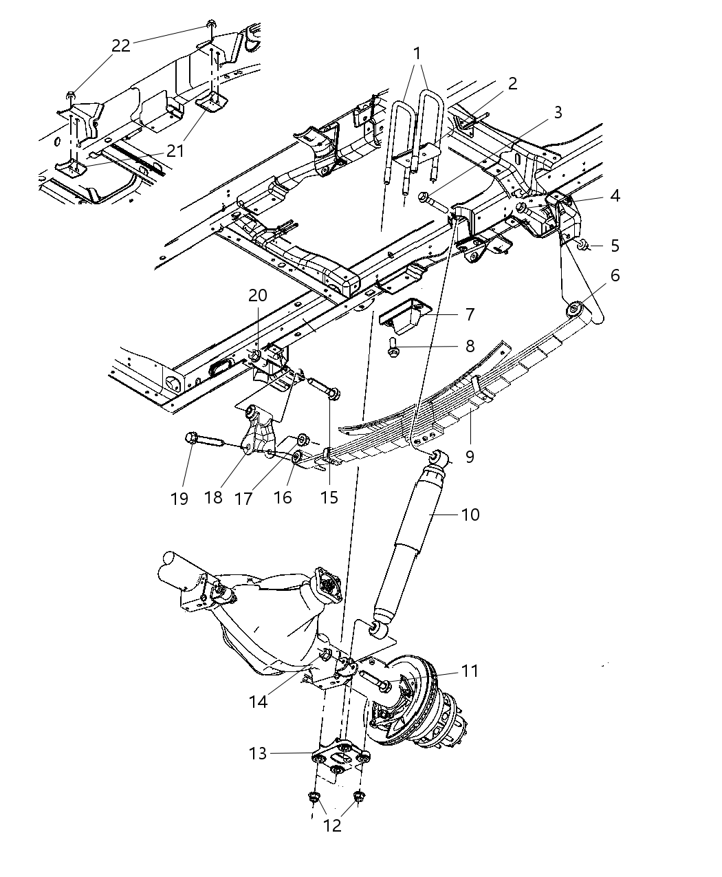 Mopar 52014560AA ABSORBER-Suspension