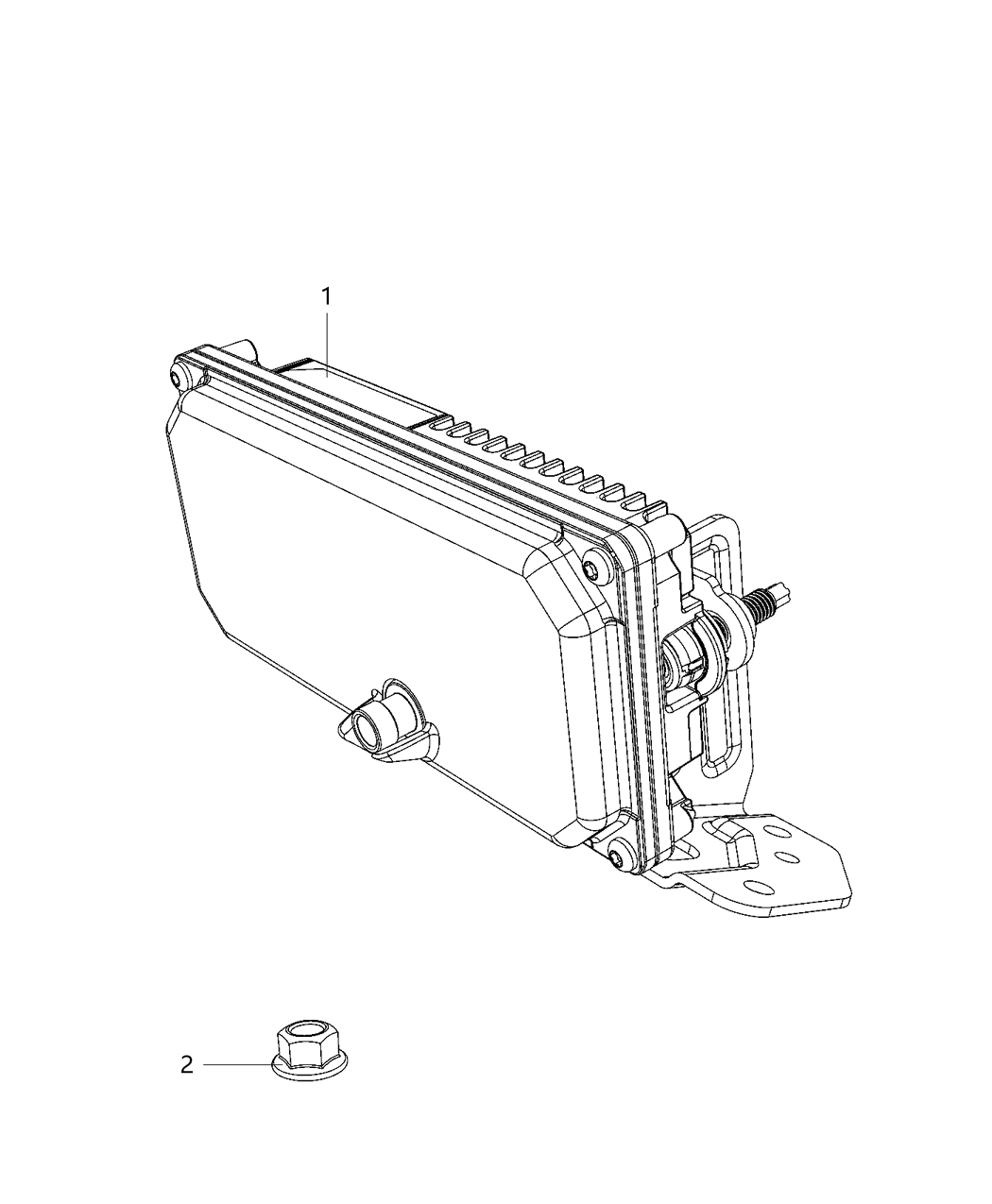 Mopar 68454269AE Camera