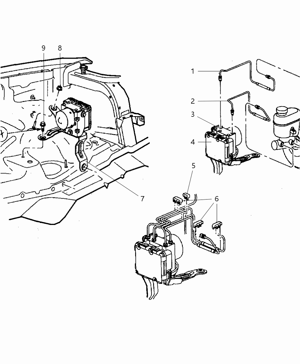 Mopar 5066655AA Bracket-Hydraulic Control Unit