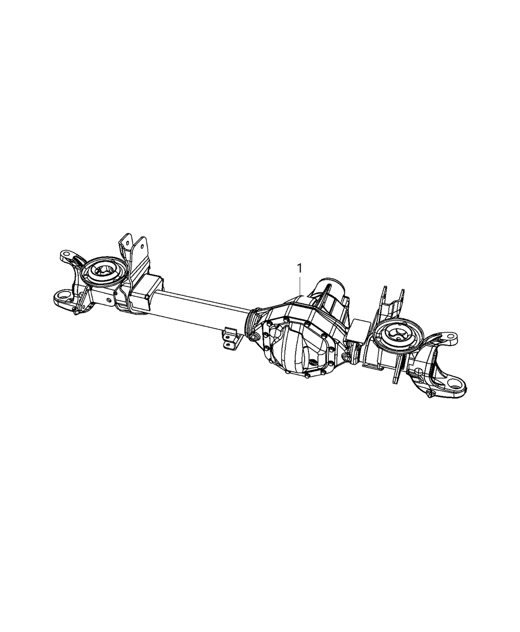 Mopar 68213871AA Axle-Service Front