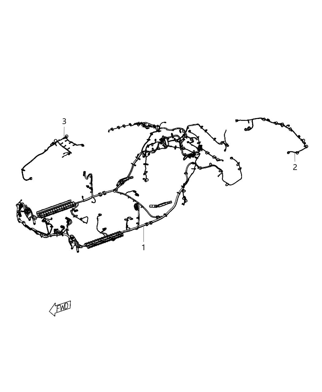 Mopar 68239188AB Wiring-Unified Body