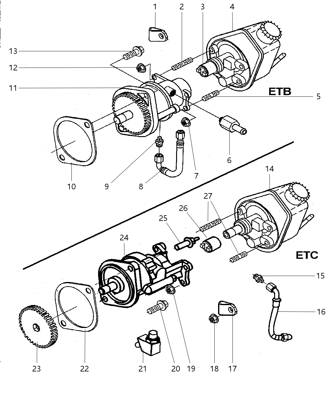 Mopar 4429703 RETAINER-Pump Front Mounting