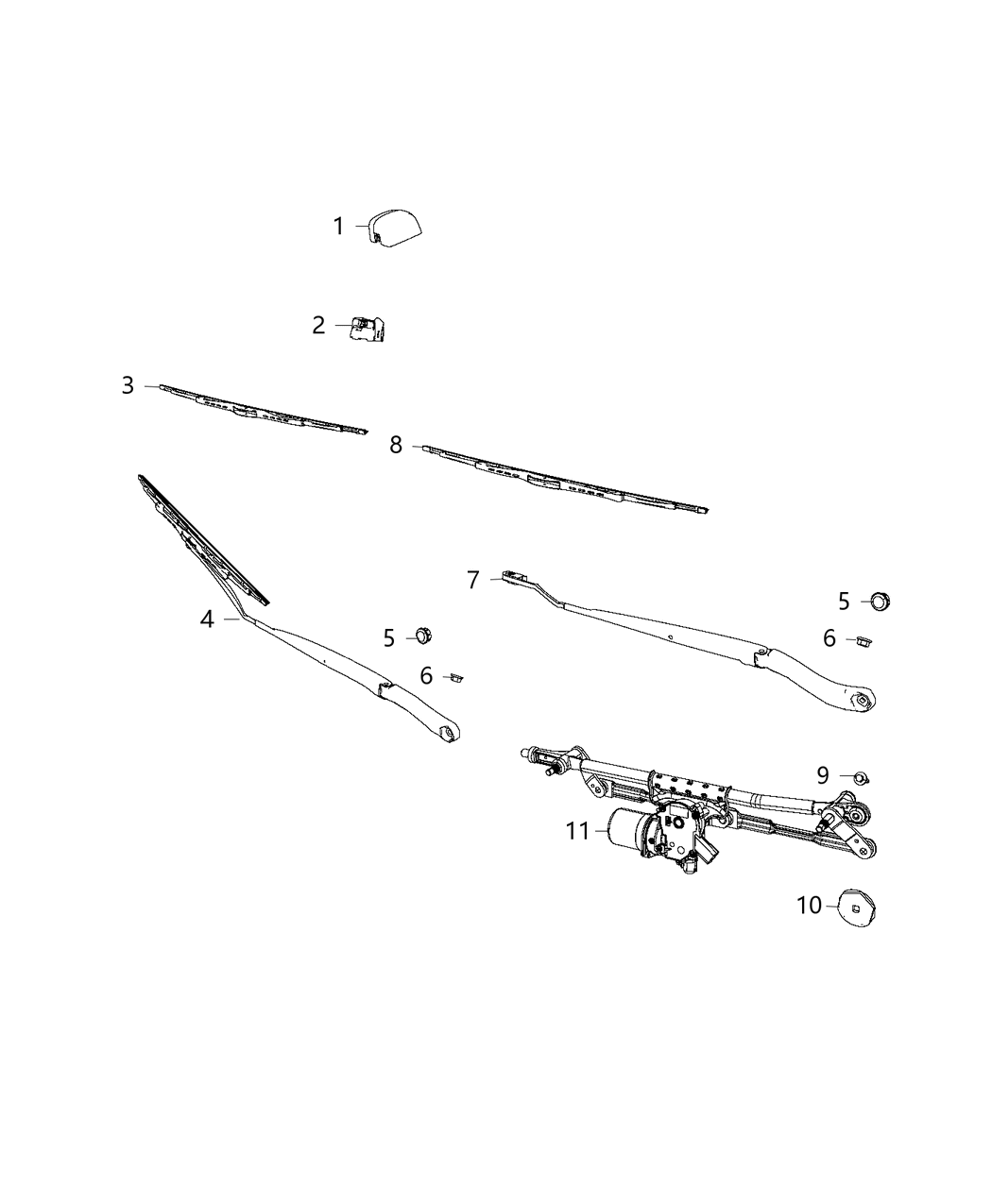 Mopar 68111675AA Pad-INSULATOR