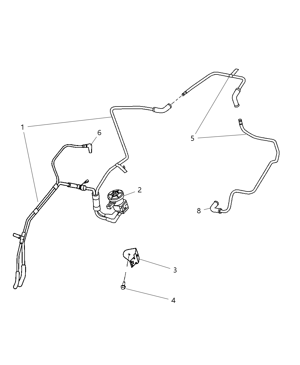 Mopar 5273451AA Harness-Vapor PURGE