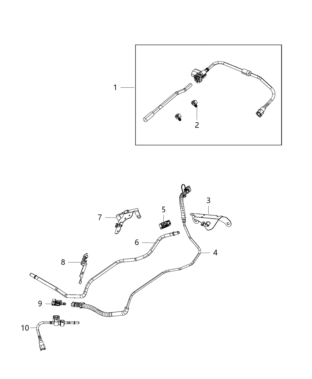 Mopar 5146341AC Tube-Fuel Supply